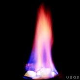 Ice on fire: methane hydrate.