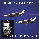 Mach 1: Fast planes and Ernst Mach