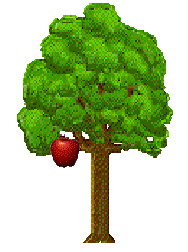 The story of Isaac Newton discovering the laws of gravity by watching apples falling from a tree is probably just a myth. He did do his work on gravity while at a farm, but that is about as much as can be proven.