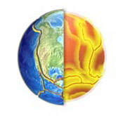 The earth's crust is made of up separate plates that ride atop a sea of magma. These plates are constantly shifting and interacting.