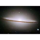 Hubble mosaic of the majestic Sombrero galaxy.