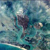 Venice as photographed by crew members aboard Space Station Alpha.